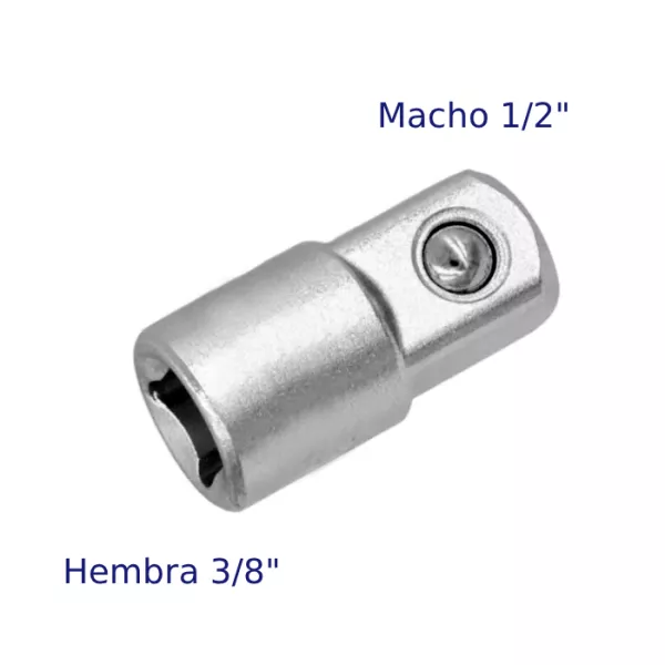BOCALLAVE ADAPTADOR H 1/4" A M 3/8"