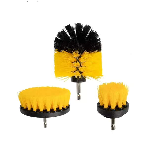 CEPILLO TALADRO NYLON X 3 - KIT LIMPIEZA