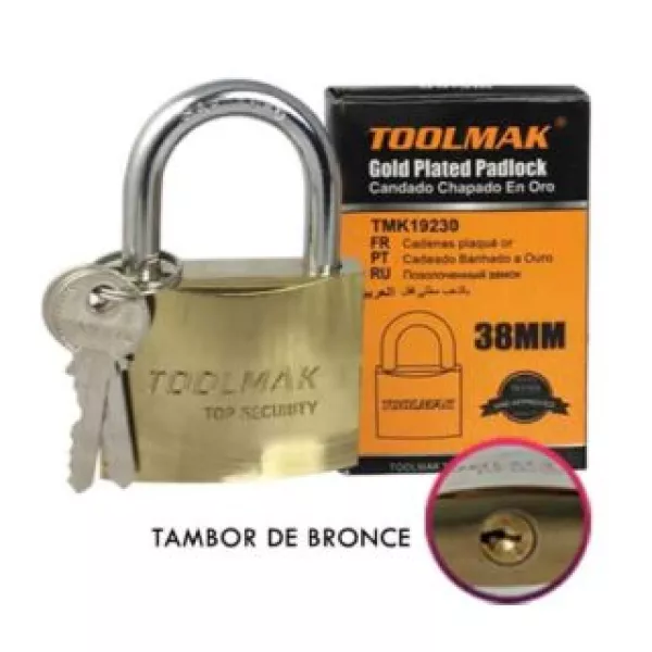 CANDADO TOOLMAK - 25 MM