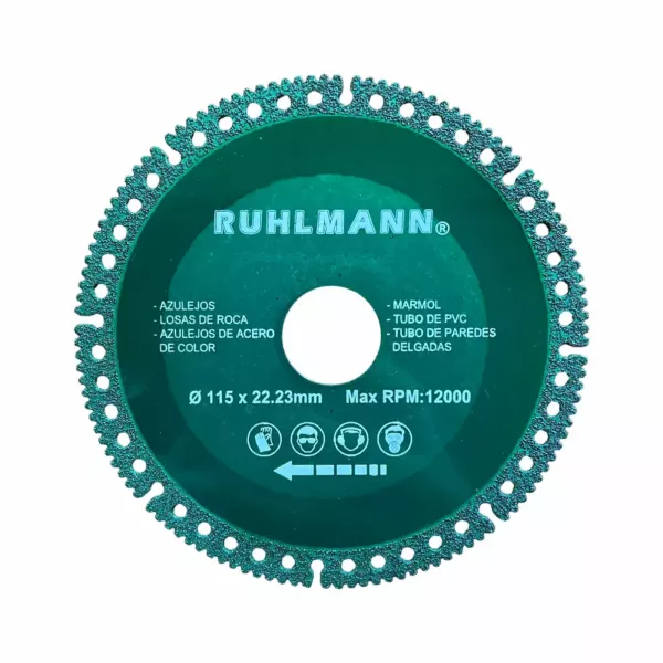 Disco D.Multicorte 4 1/2" - Ruhlmann