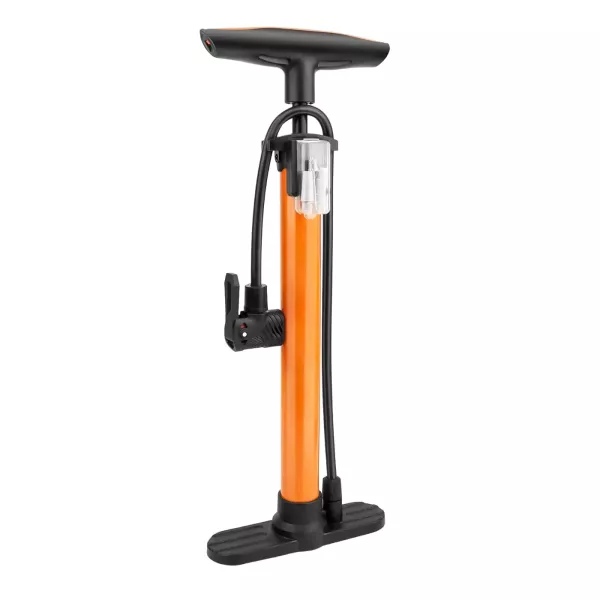 Inflador Pie Plastico - Naranja Jk