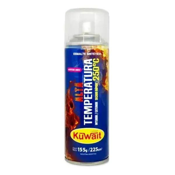 PINTURA AEROSOL ALTA TEMP. 240 CC - ALUMINIO