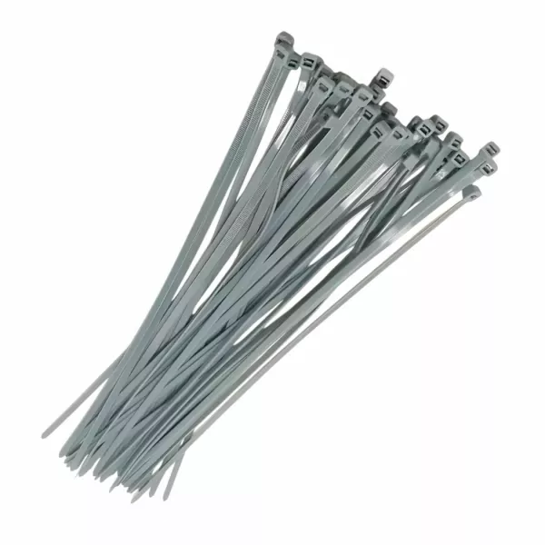 PRECINTO PLAST. GRIS 4.8 MM X 380 MM PRECINTO PLAST. GRIS 4.8 MM X 380 MM